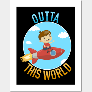 Outta This World Posters and Art